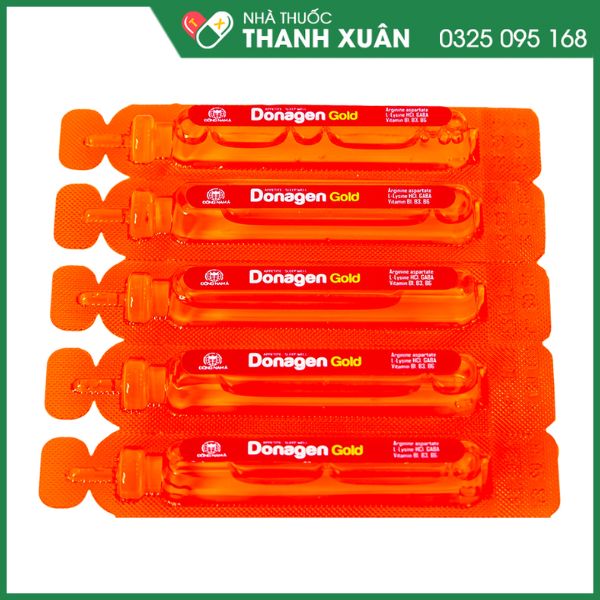 Donagen Gold kích thích ăn ngon, tiêu hóa tốt
